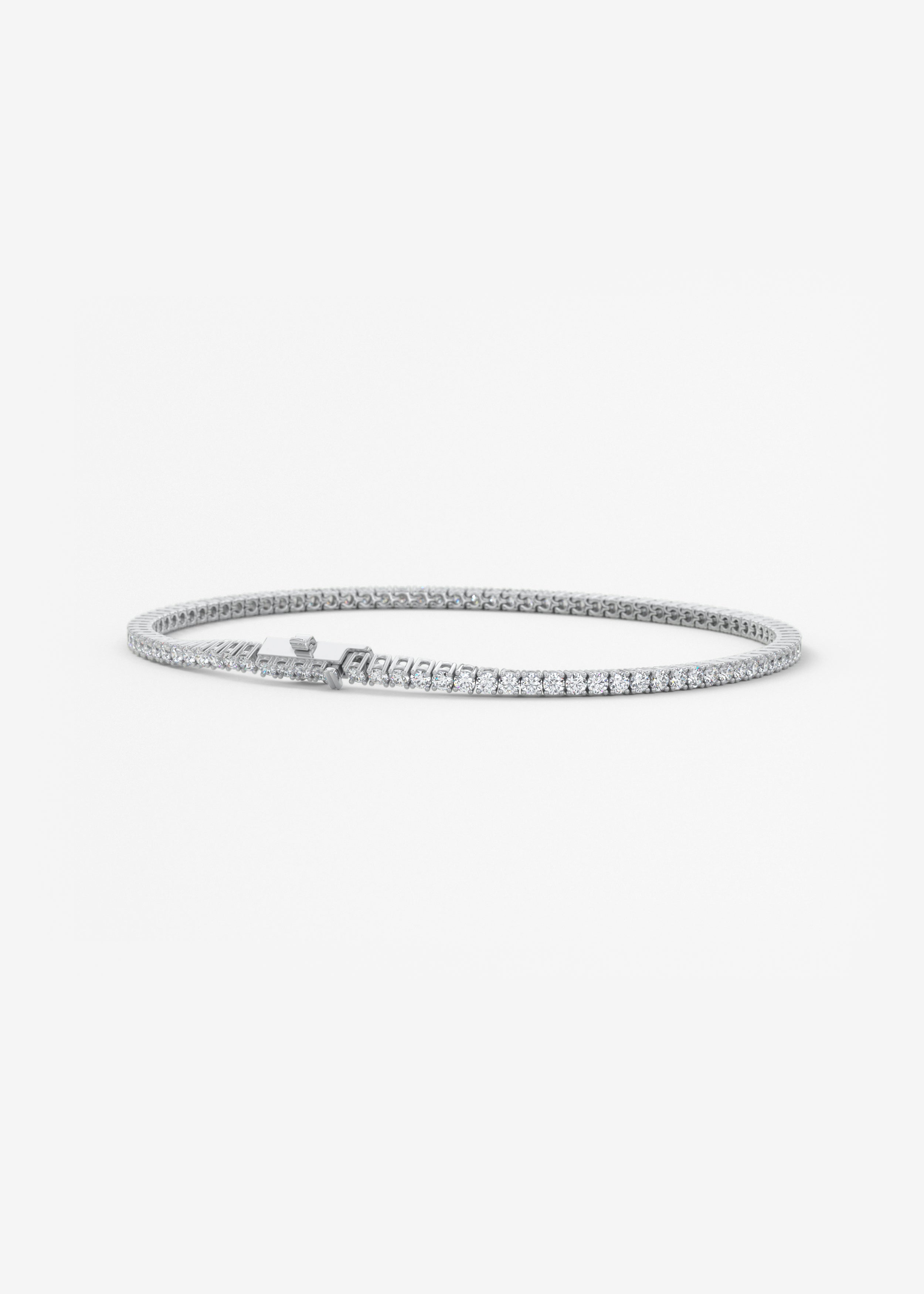 The Round OG 2 Carats bracelet hover view