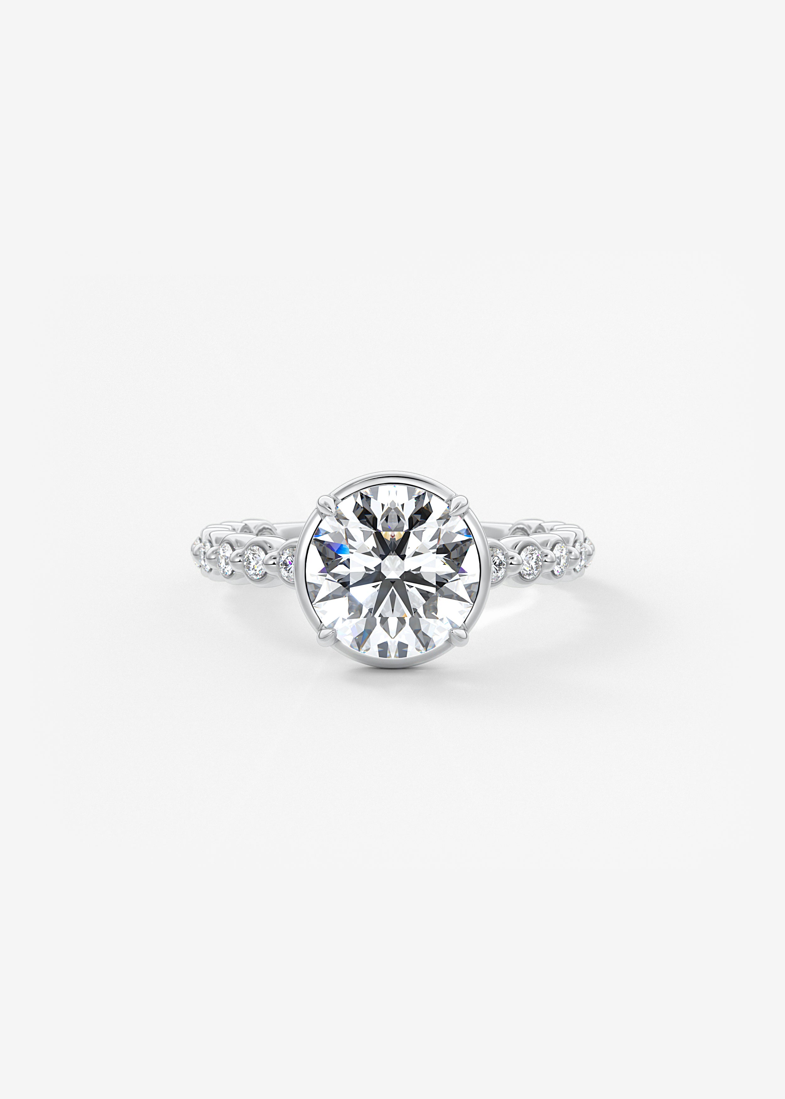 The Cream Puff Eternity engagement view 1