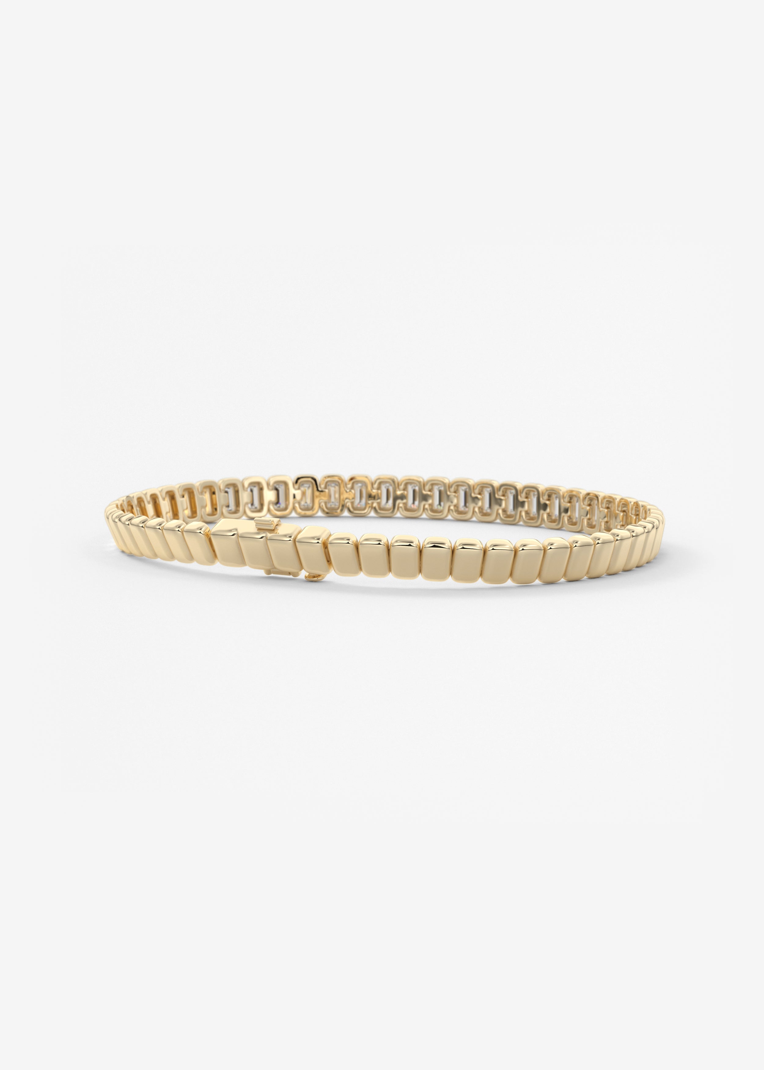 The Half Briquette 1 Carat bracelet view 2