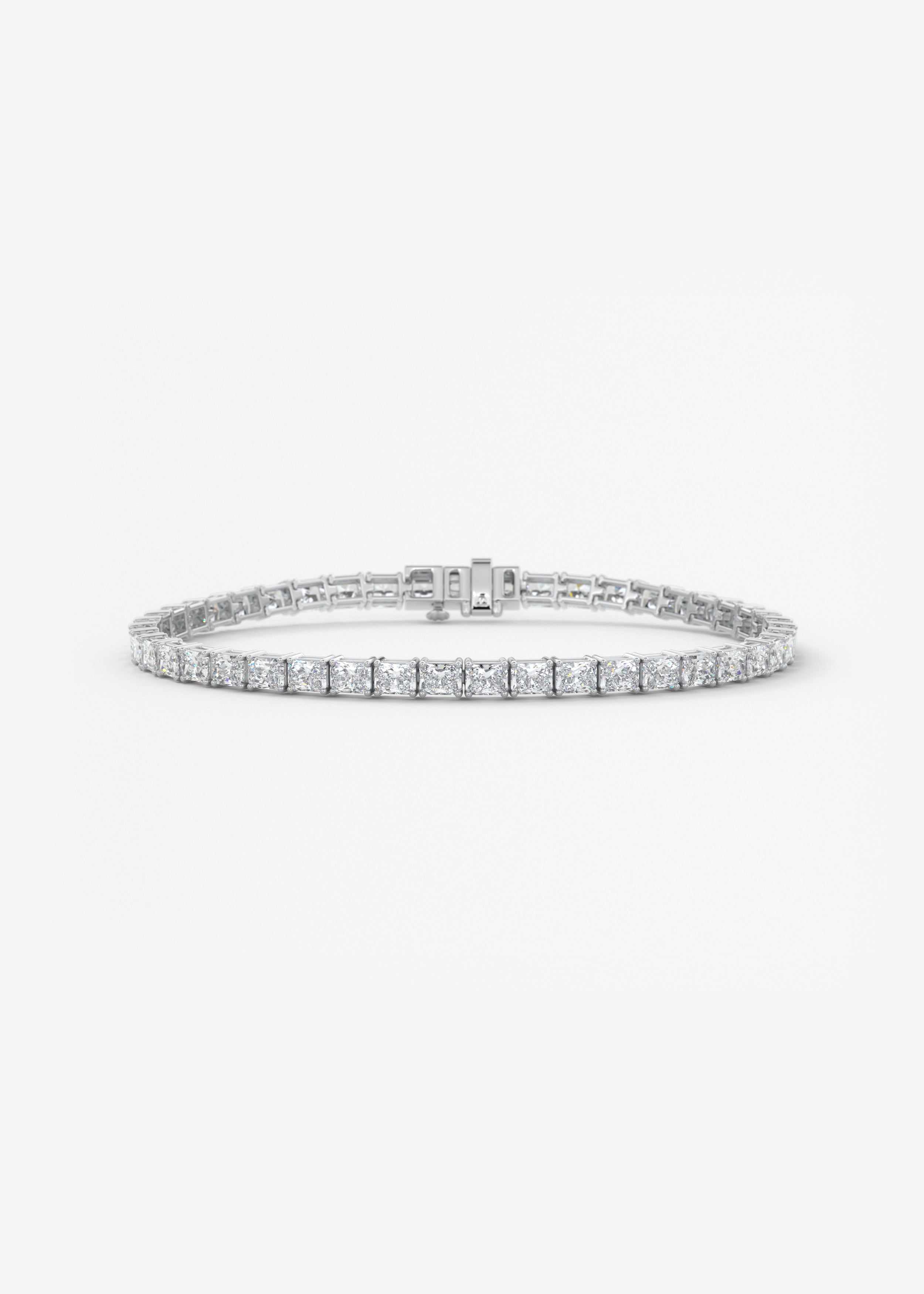 The Radiant OG 7 Carats bracelet in WG metal featuring undefined cut with undefined setting