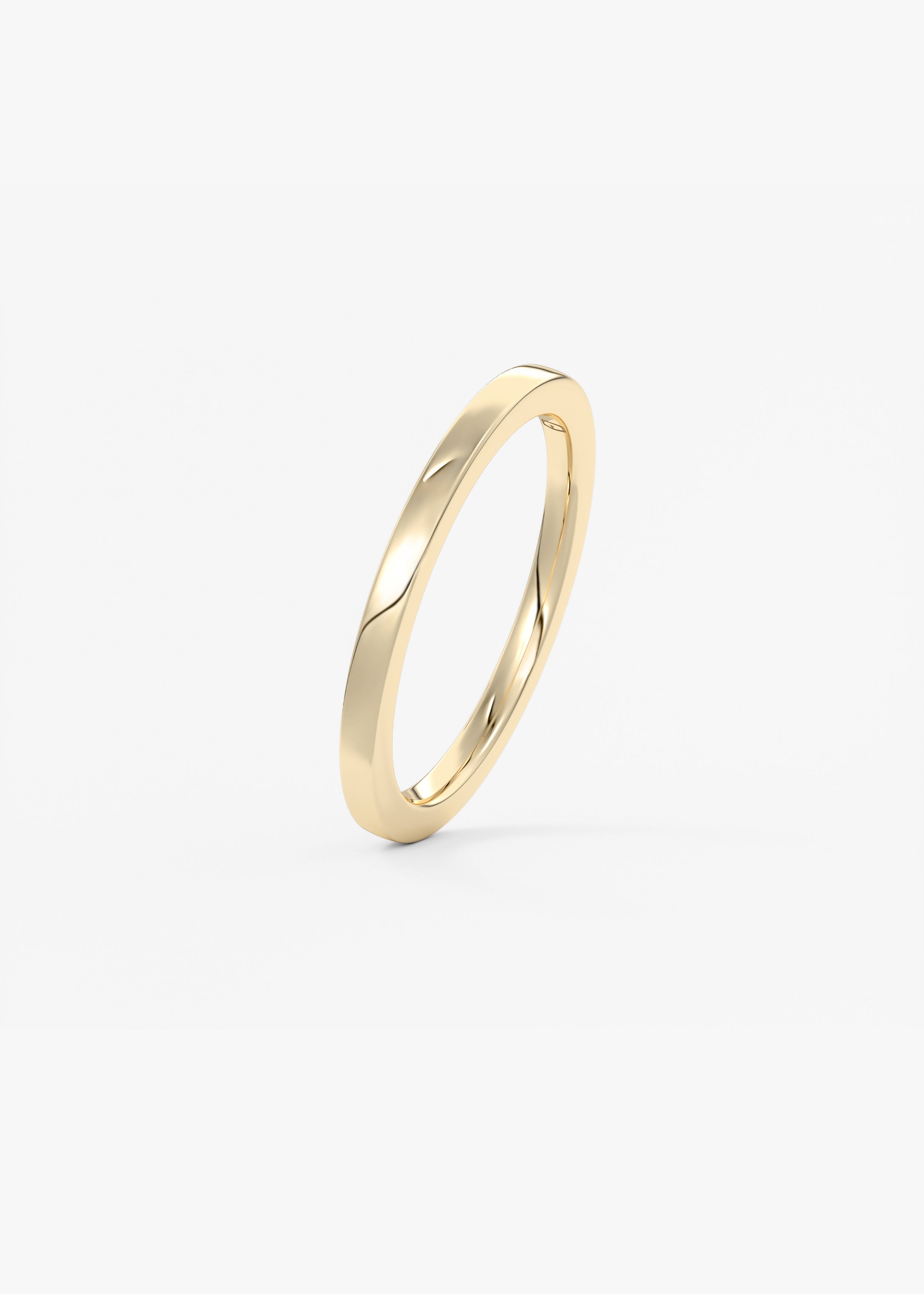 The Square Band 1.5mm wedding hover view