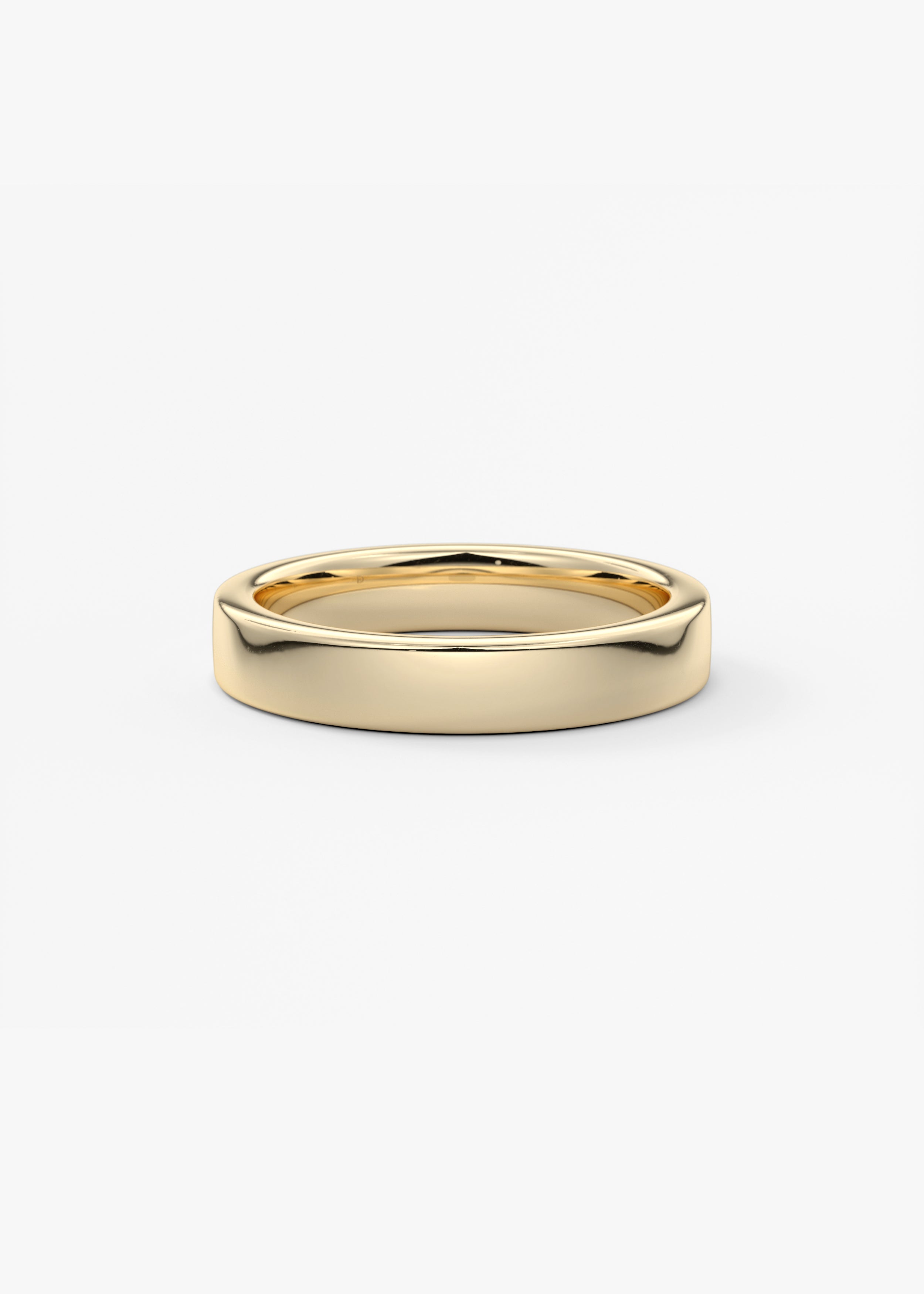 The Square Band 3.5mm wedding view 1