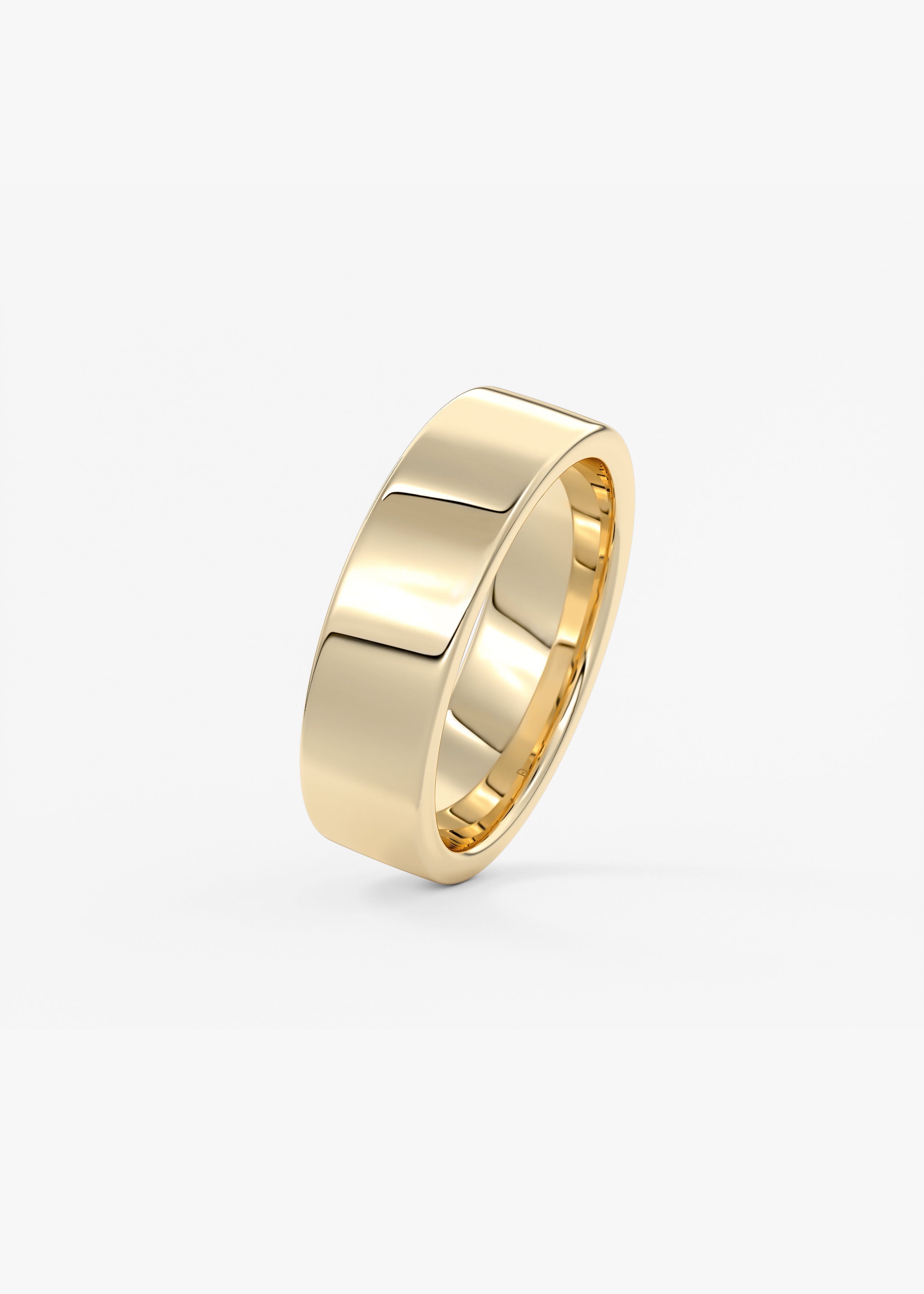 The Flat Band 5.5mm wedding view 2