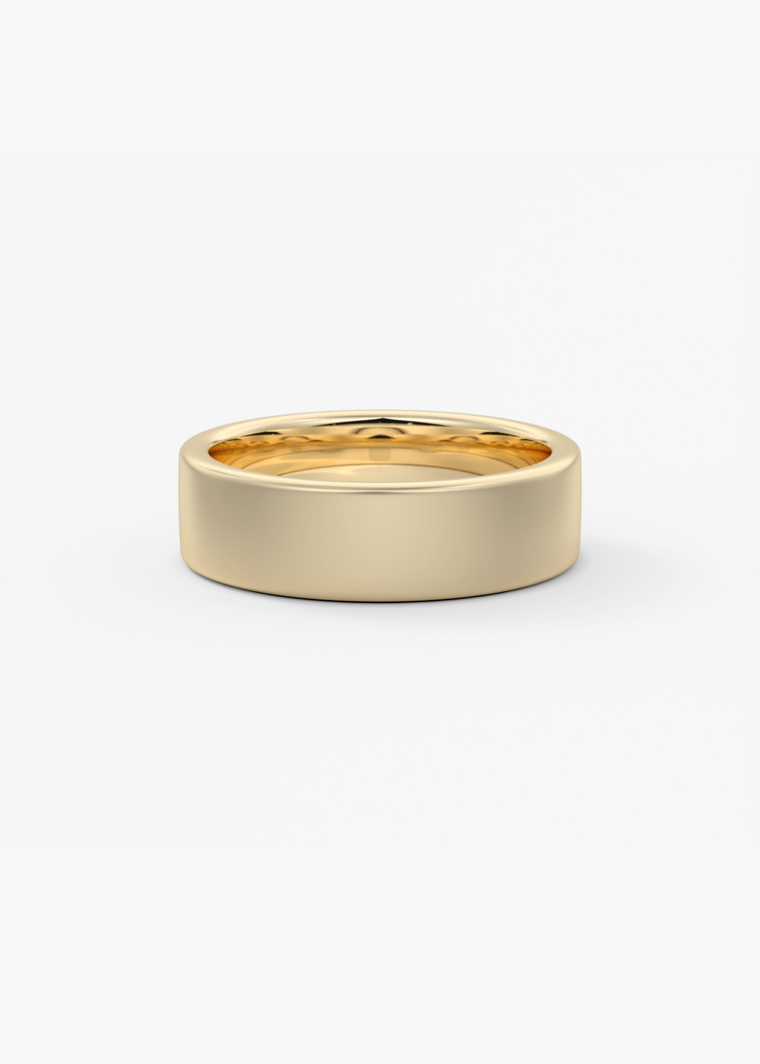 The Flat Matte Band 5.5mm wedding view 1