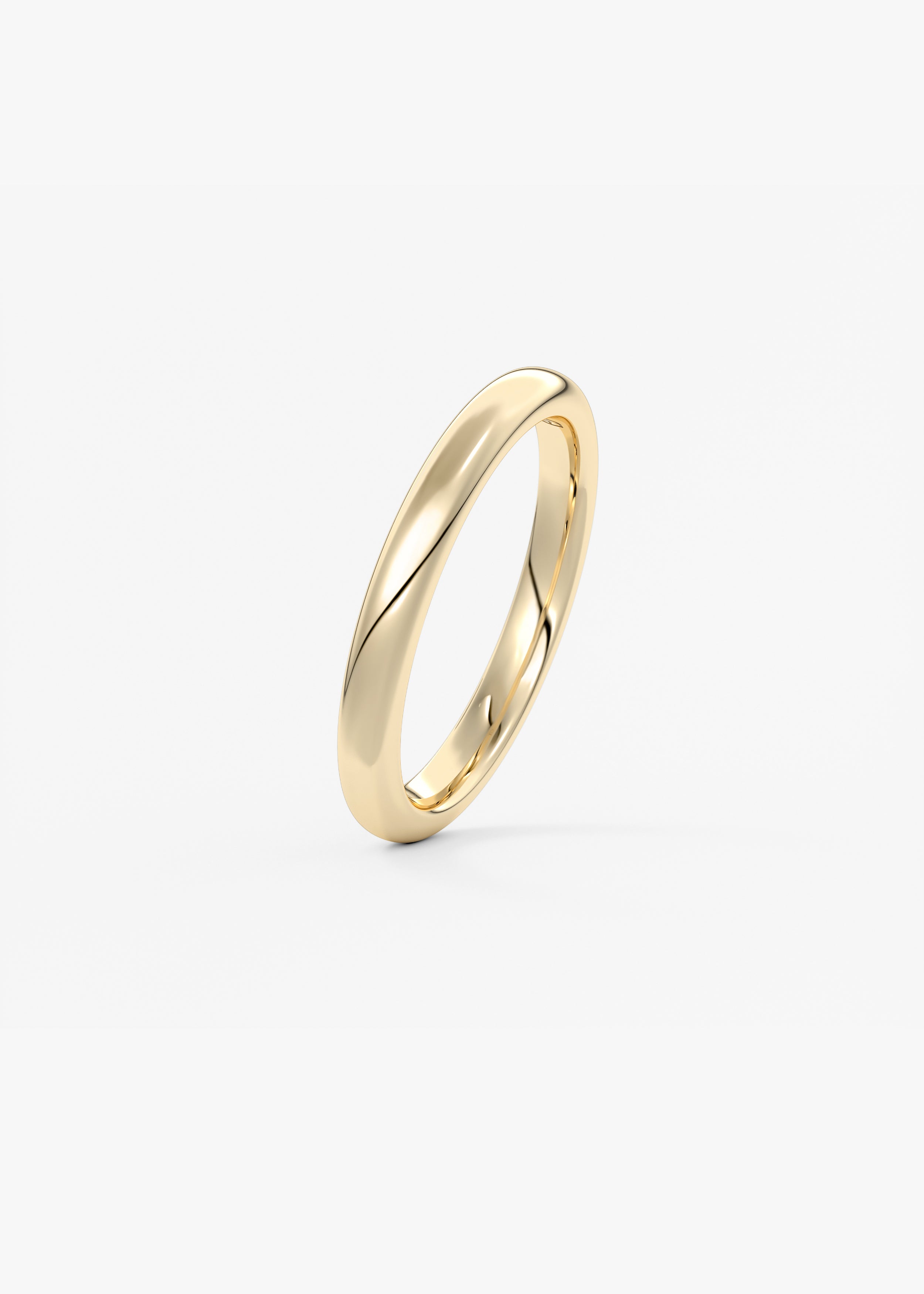 The Round Band 2.3mm wedding view 2