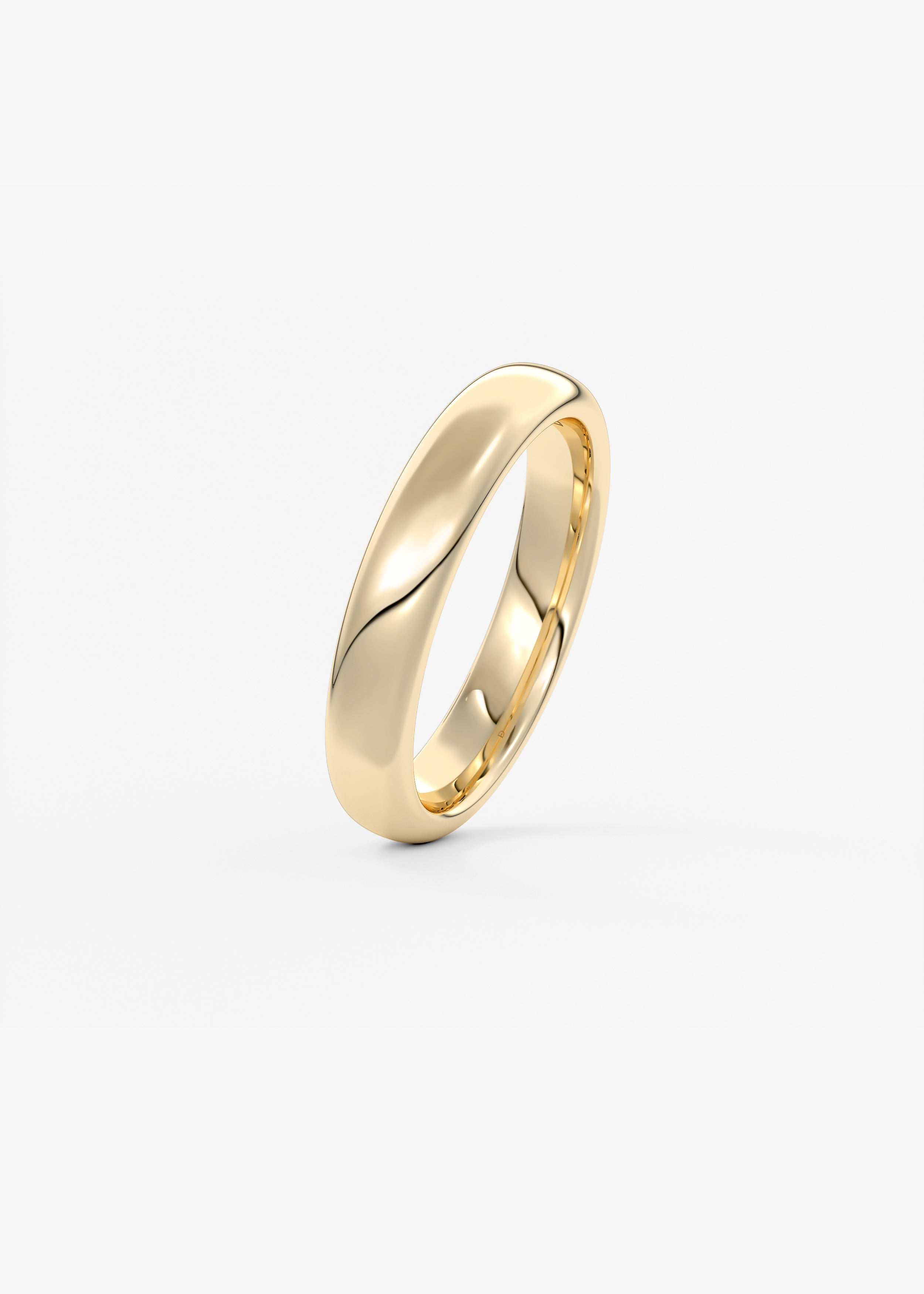 The Round Band 3.5mm wedding hover view