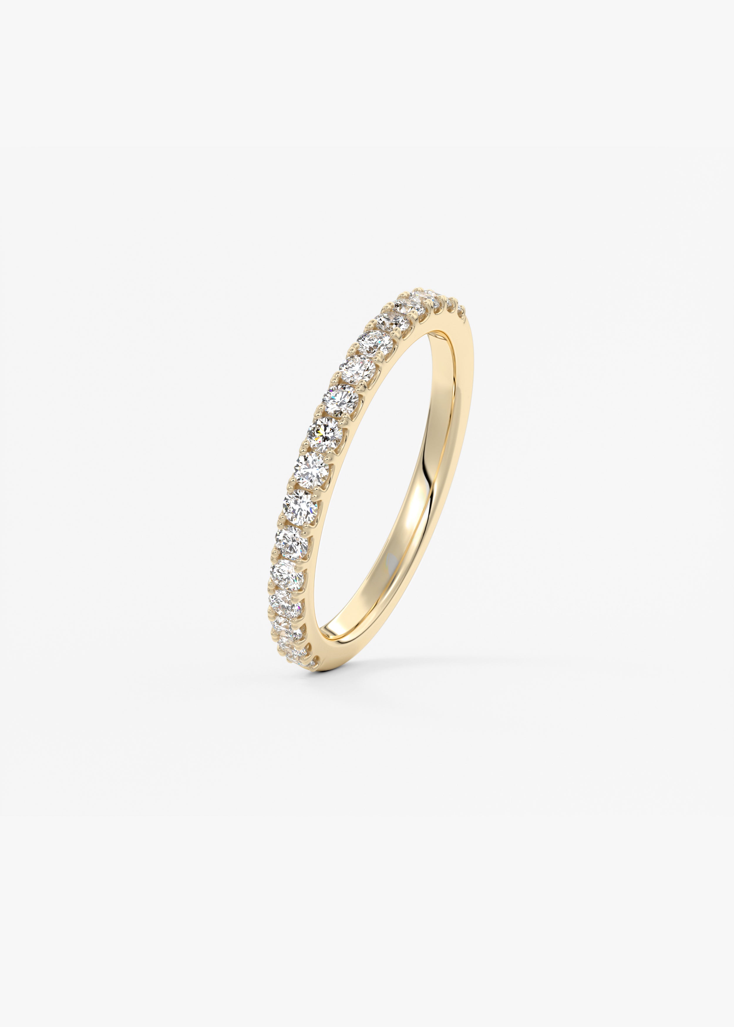 The Classic French Half Eternity 2mm wedding hover view