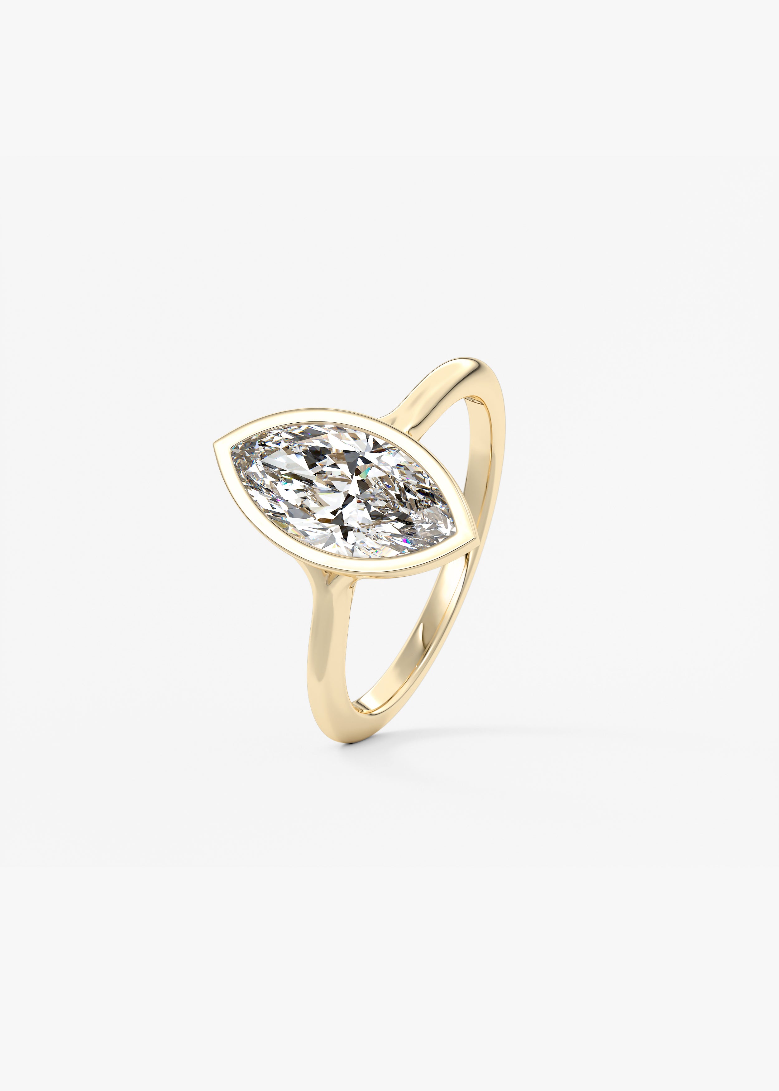 Breezy Bezel engagement hover view