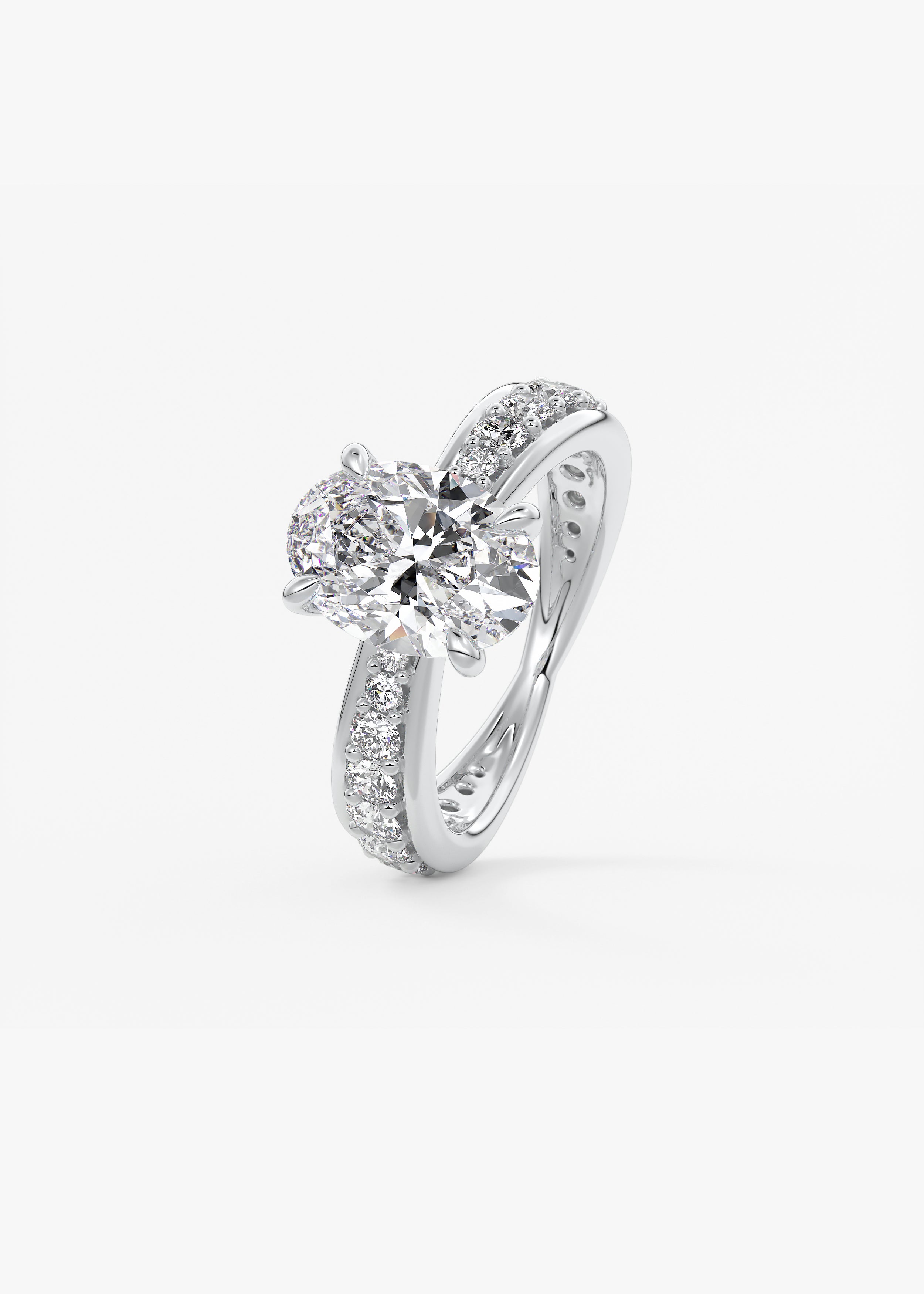 The Hourglass  engagement hover view