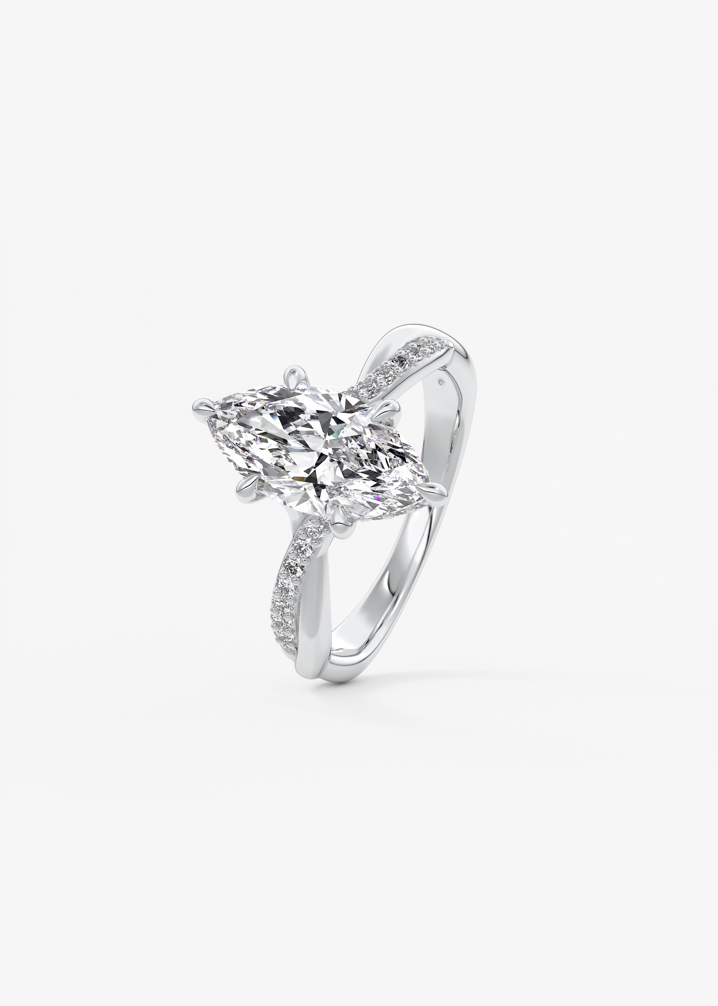 The Knot  engagement hover view
