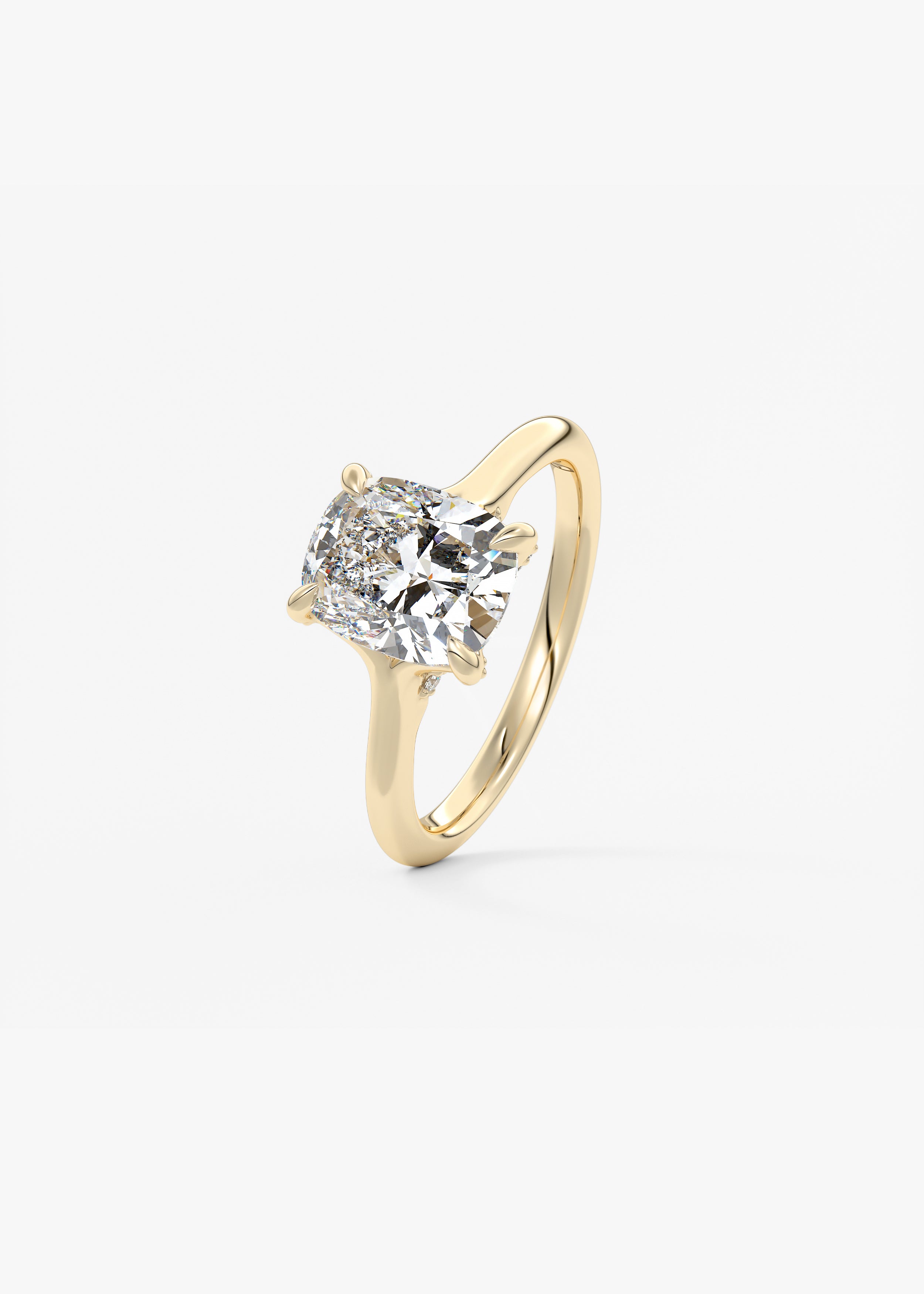 The Arbor Hidden Pavé  engagement hover view