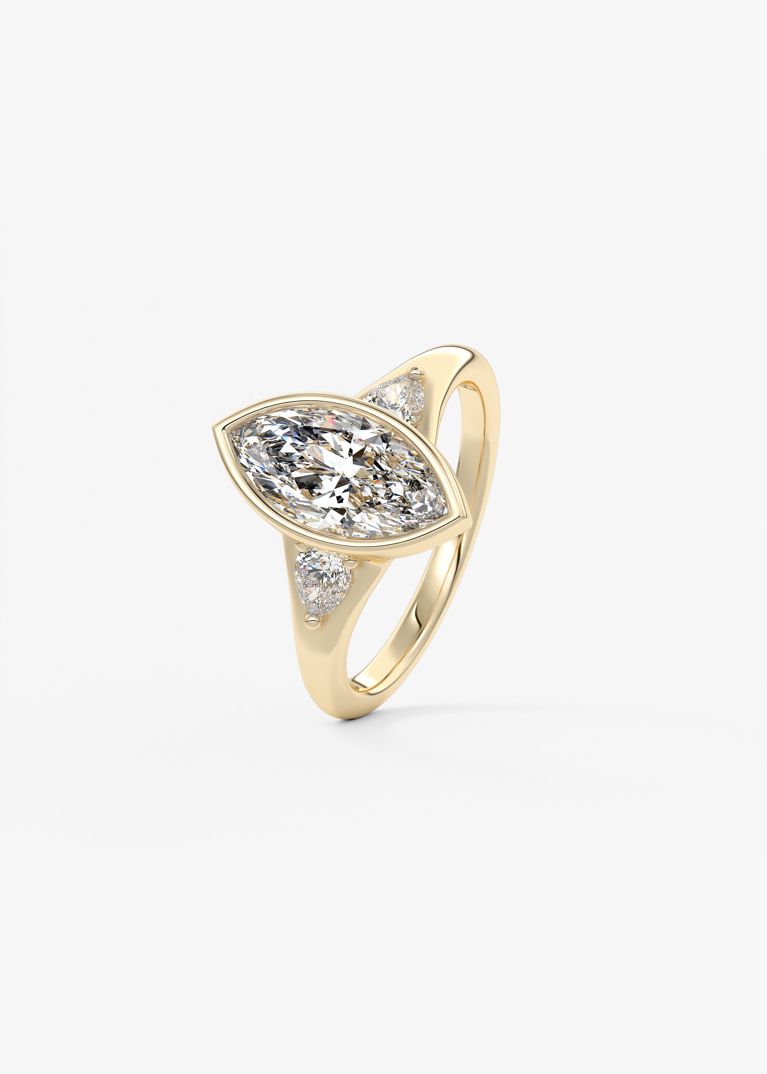 The Symphony Bezel engagement hover view