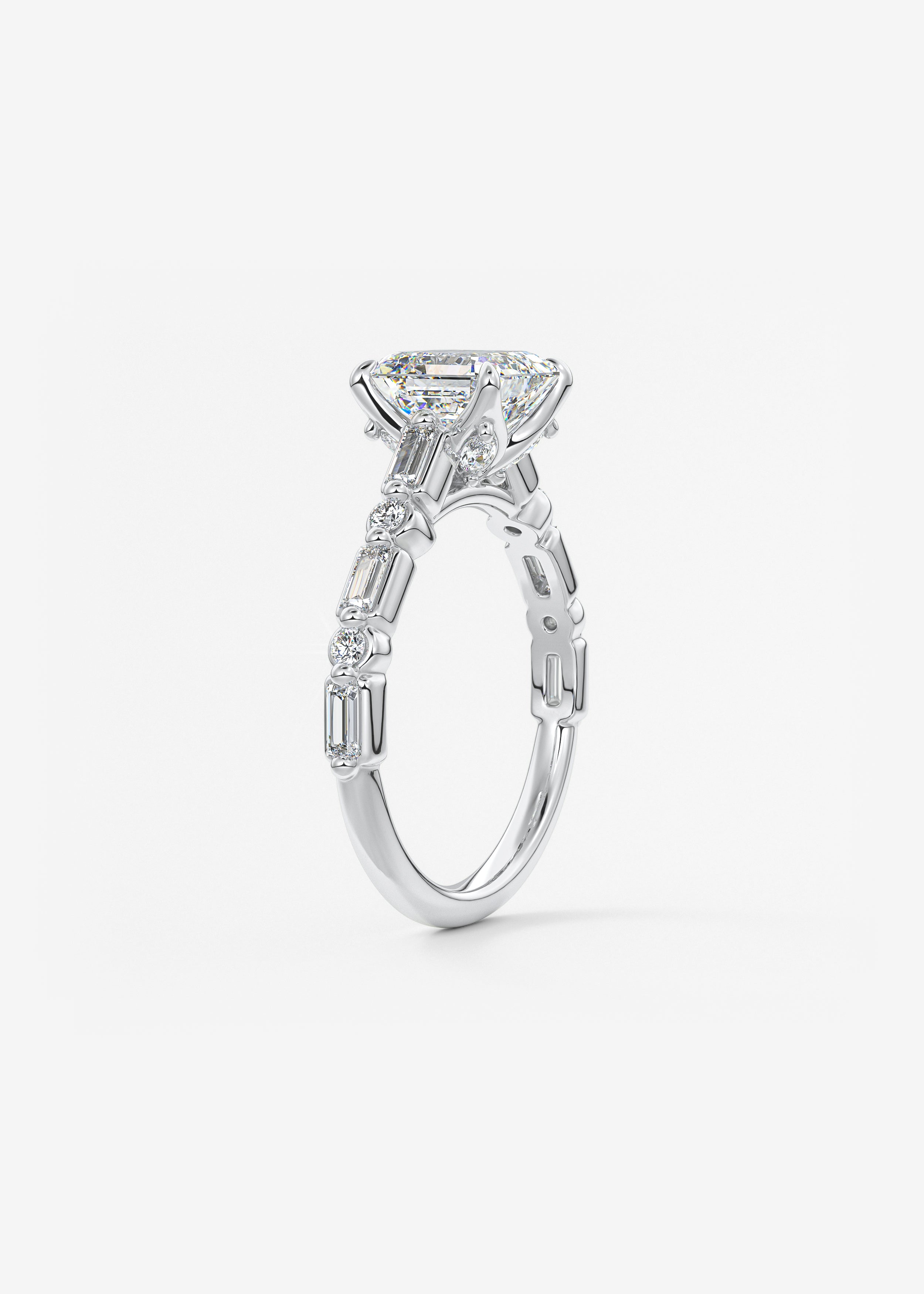 The Chantilly  engagement hover view